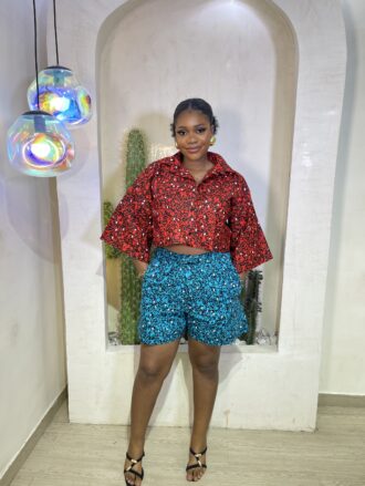Ankara Short Set
