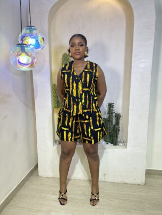 Ankara Armless Short Set