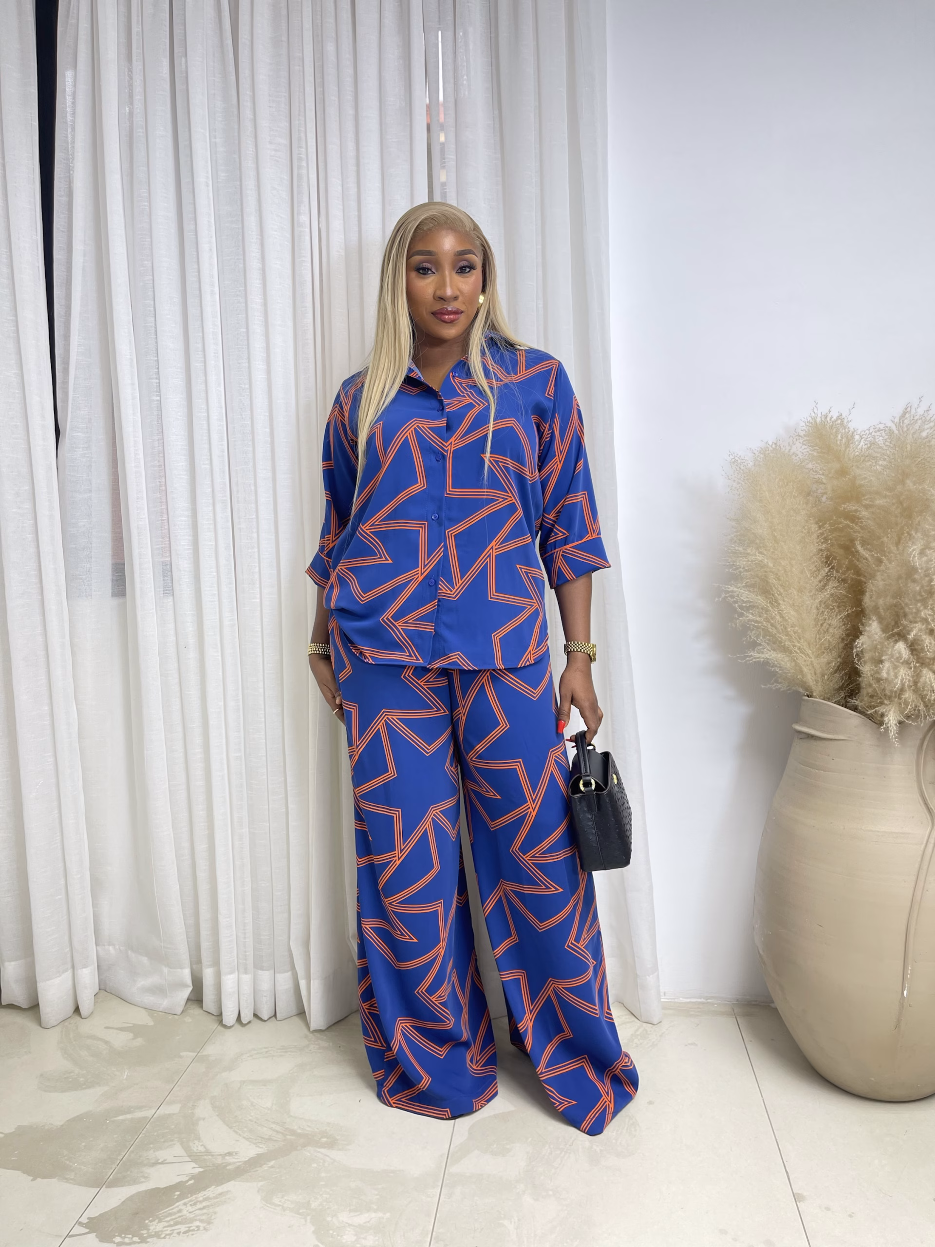 Lizzy Silk Two Piece Set 002