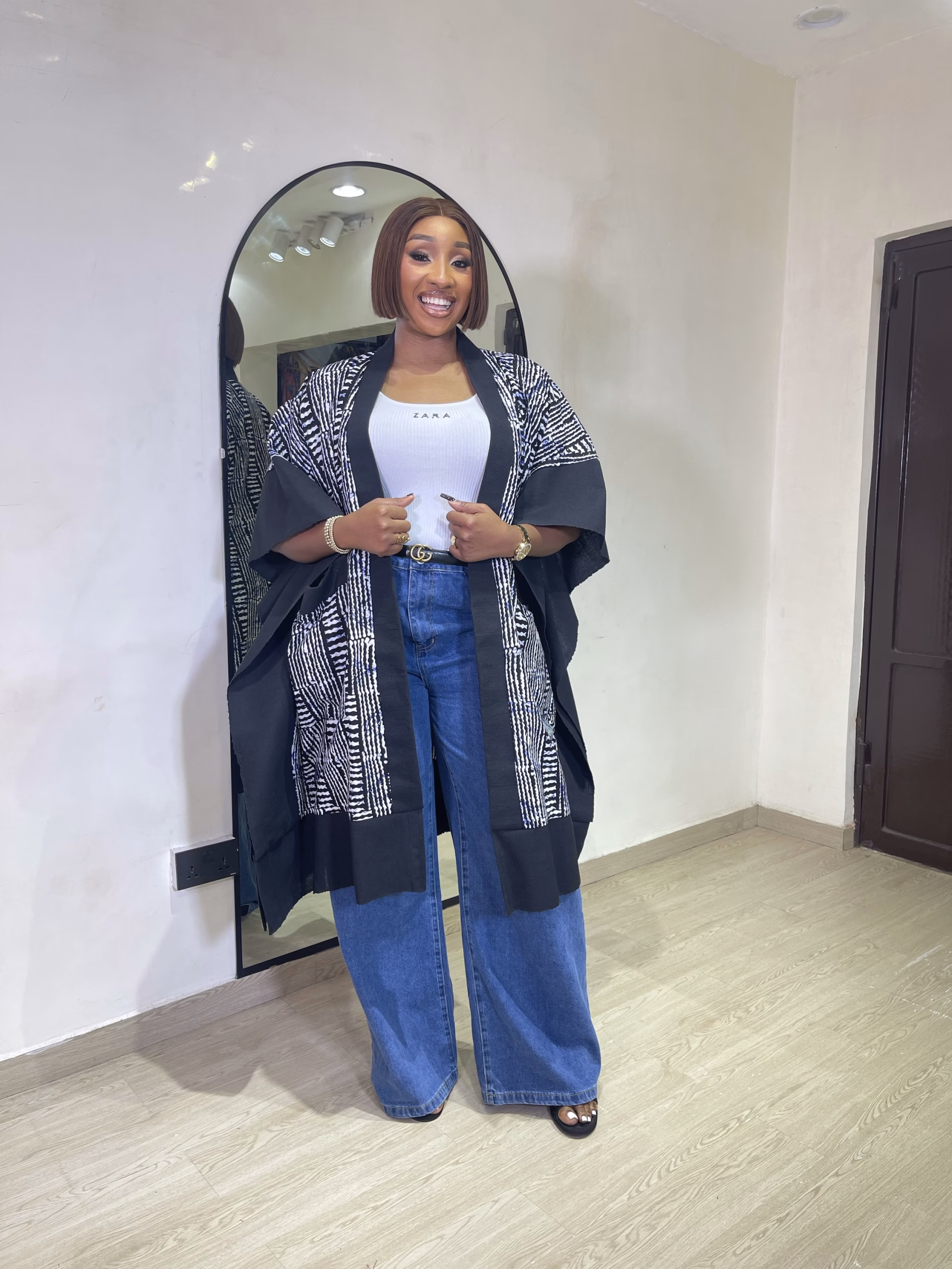 Latrice Ankara And Asooke Kimono